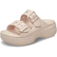 Crocs Damen Saturday Plateau-Sandale W, Quarz, Größe 42