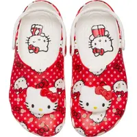 Crocs Uni Kinder Hello Kitty Red Classic Clog K Clog, Multi, 28/29 EU