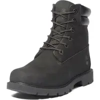 Timberland Damen Linden Woods WP 6 Inch Fashion Boot, Black, 42 EU Weit