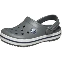 Crocs Crocband Clog K, Uni-Kinder, Schiefergrau/Marineblau, Größe 47