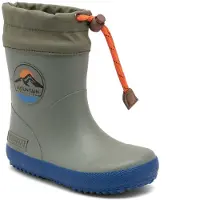 Bisgaard 5715243981874, Stiefel, Kind, Grün, Breite Passform, Gummi, Gummi