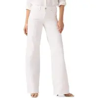 Levi's 318 Shaping Wide Leg Soft Clean White