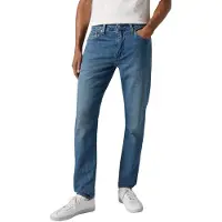 Levi's 512 Slim Taper Lightweight Jeans Med Indigo Größe: W32L32 | Slim Jeans Outlet | Herren | Blau