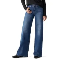 Levi's Damen 318 Shaping Wide Leg Jeans, Clever Girl, 32W / 30L