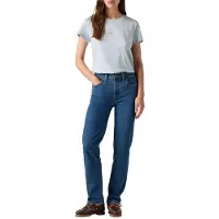 Levi's 724 High Rise Straight Mosey Mid Stone
