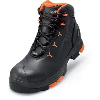 Uvex 2 Arbeitsschuhe - Sicherheitsstiefel S3 SRC ESD - Orange-Schwarz - Weite 12