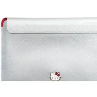 Hello Kitty Sleeve HKCS14PGHDLMS 14" srebrny/silver PU Metal Logo