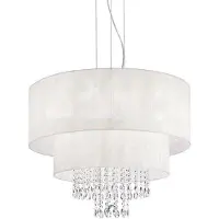 Ideal Lux Opera SP6, 6 Glühbirne(n), E27, IP20, Weiß