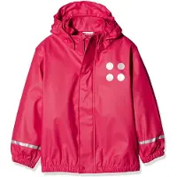 Lego Wear - Kid's Jamaica 101 Rain Jacket - Regenjacke Gr 140 rot/rosa