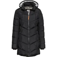 Camel active Damen Steppmantel aus recyceltem Polyester Schwarz, womenswear-36