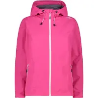 CMP Damen Regenjacke Woman Rain Jacket Fix Hood 39X6636-C505 50 - Fuxia - 50