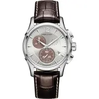 Hamilton Watche Hamilton H32612551 Herren-Armbanduhr, Edelstahl-Gehäuse, Leder-Armband