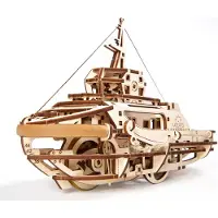 Ugears modellschlepper Holz klar 28,5 x 18,5