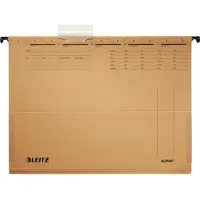 Leitz Alpha Hängetasche 1916, für Formate bis Din A4, Karton, 10 Stück