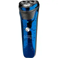 Italian Design Professioneller Rasierer Sport Class - blau und schwarz - 8,5x8x17,8 cm - 3W | Gr.: onesize