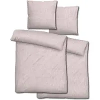 Sleezzze Doppelpack Sleezzz Musselin Bettwäsche rosé 135 x 200 cm + 80 x 80 cm
