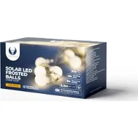 Forever Light Solar LED Lichterkette 6,5?m 30 Kugeln warmweiß SFB61