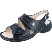 Finn Comfort Milos Damen Sandale schwarz Glattleder - Größe: 41