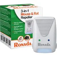Ronada Ratten- Und Mäusevertreiber Mit 3 Technologien