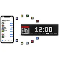 LaMetric Time (37X8) smarte WLAN-Uhr
