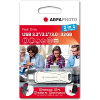 Agfa USB 3.0 2in1 32GB USB-TypeC