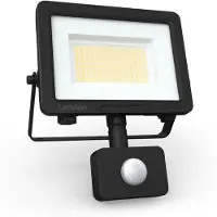 LEDVION LED Strahler mit Bewegungsmelder 50W IP44 4000K 6000lm