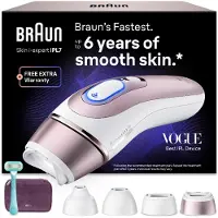 Braun IPL-Haarentferner "Smart IPL Skin i·expert PL7431" 400.000 Lichtimpulse Laser-Haarentfernung für zu Hause, Dauerhafte Haarreduzierung