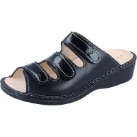 Finn Comfort Pisa schwarz NappaSeda/Knautschlack - Größe: 38