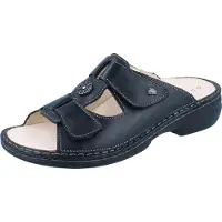 Finn Comfort Pattaya Damen Pantolette schwarz Glattleder - Größe: 40