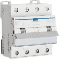 Hager Fehlerstrom-Leitungsschutzschalter 4P 10kA C-32A 300mA Typ A, 230 - 400 V
