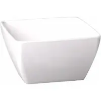 Aps Skål Pure 14cl 90x90x40 mm Melamin Hvid,1 stk