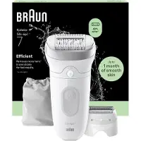 Braun Silk-épil 7 8700216963503, Weiß, MicroGrip, Akku, Box