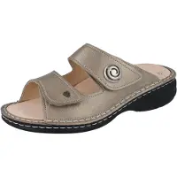 Finn Comfort Colina Damen Pantolette beige Glattleder - Größe: 40