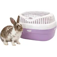 Ferplast Transportbox für Hamster und andere kleine Nagetiere Aladino Large Reis