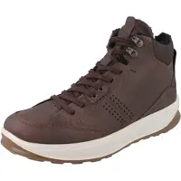 Ecco Byway 2.0 Herren Winterstiefel gefüttert dunkelbraun geöltes Nubukleder - Größe: 45