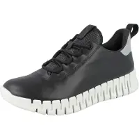 Ecco Gruuv W Damen Sneaker schwarz Glattleder - Größe: 39