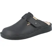 Finn Comfort Petare Herren Clog schwarz Leder - Größe: 46