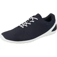 Ecco Biom Lite W Damen Schnürschuhe blau Nubukleder - Größe: 37