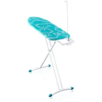 Leifheit Bügelbrett Air Board M Solid, Bügeltisch mit Fläche 120 x 38 cm