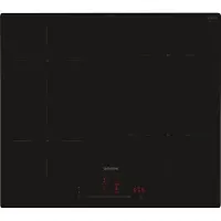 Siemens iQ100 EH601HEB1E, Schwarz, Integriert, 60 cm, Zonen-Induktionskochfeld, Glaskeramik, 4 Zone(n)