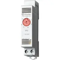 Finder Termostat til opvarmning i kontaktskabe 7T.81.0.000.2401 250 V/AC 1 x brydekontakt (L x B x H) 88.8 x 17.5 x 47.8 mm 1 stk