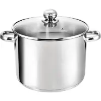 KOPF XXL Induktion Kochtopf Gigantos, Ø 28 cm, Höhe 21 cm, 12,5 Liter, Edelstahl