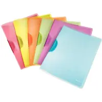 Leitz ColorClip Rainbow, Polypropylen (PP), 30 Blätter, A4, 220 mm, 310 mm