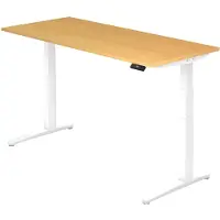 Hjh OFFICE PRO XBHM 19 WW - Buche 180 x 80 elektrisch höhenverstellbar