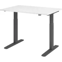 Hjh OFFICE PRO XMKA 12 G - Weiß 120 x 80 elektrisch höhenverstellbar