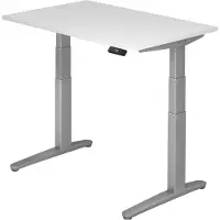 Hjh OFFICE PRO XBHM 12 SS - Weiß 120 x 80 elektrisch höhenverstellbar
