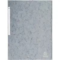 Exacompta Gummibandmappe A4 Grau