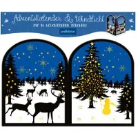 Sonstige Verlage Teelichthäuschen Winternacht