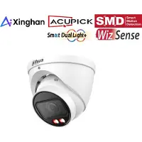 Dahua Technology WizSense IPC-HDW3449T-ZS-IL, IP-Sicherheitskamera, Innen & Außen, Kabelgebunden, CE-LVD: EN62368-1; CE-EMC: Electromagnetic Compatibility Directive 2014/30/EU, Zimmerdecke, Weiß