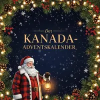 Sonstige Verlage Adventskalender Buch Kanada: 24 illustrierte Kapitel mit kanadischen Weihnachtsrezepten, Kurzgeschichten und Traditionen
